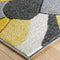 Portland 3337 A Grey & Yellow Rug