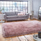 Roseland Furniture Newton Deluxe Hand Tufted Shaggy Rectangular Rug