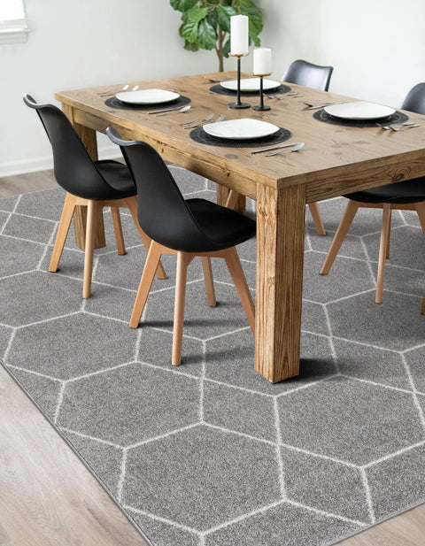 Unique Loom Trellis Frieze Collection Area Rug