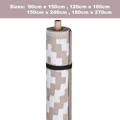 Green Decore Reversible Outdoor Rug