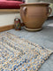 Second Nature Online JEANNIE Rectangle Rug Braided with Recycled Denim
