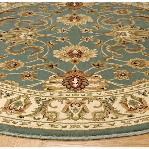 Kendra 45 L Green Traditional Rug