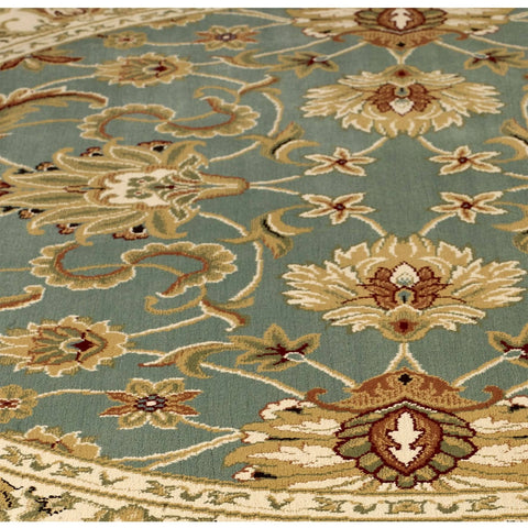 Kendra 45 L Green Traditional Rug