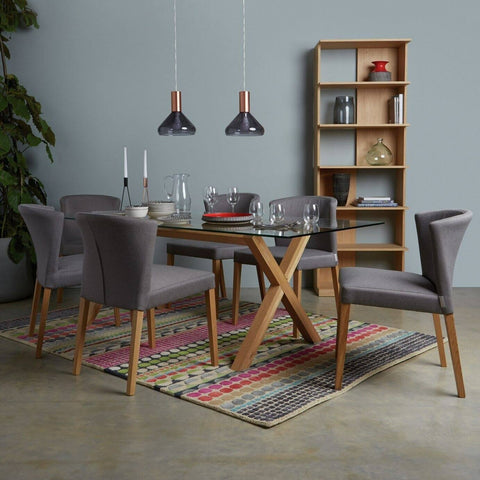 Habitat Bloomsbury Geometric Rug