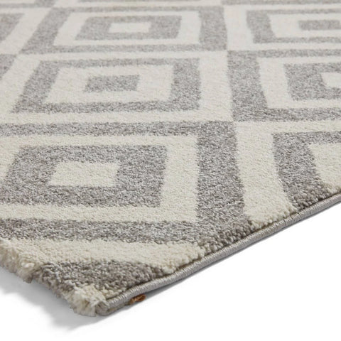 Brooklyn BRK89 Grey/White Rug