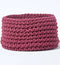 Homescapes Cotton Knitted Round Storage Basket
