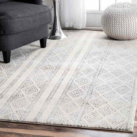 Mistana Keagan Grey Area Rug