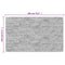 vidaXL Washable Anti Slip Rug