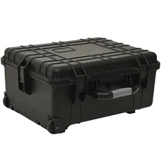 vidaXL Wheeled Flight Case