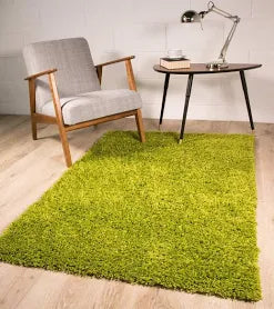 The Rug House Soft Non Shed Thick Plain Easy Clean Shaggy Rugs