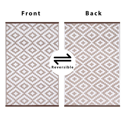 Green Decore Nirvana Reversible Outdoor Rug