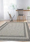 The Homemaker Rugs Collection Flatweave Gel Border Rug