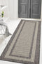 The Homemaker Rugs Collection Flatweave Gel Border Rug