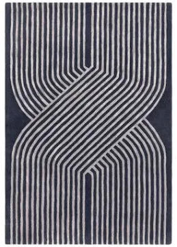 Asiatic Matrix Solstice Navy 120cm x 170cm Rug