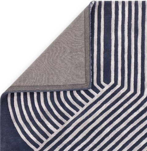 Asiatic Matrix Solstice Navy 120cm x 170cm Rug