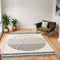 Corum Black/Off-White Rug Blue Elephant Rug