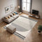 Corum Black/Off-White Rug Blue Elephant Rug