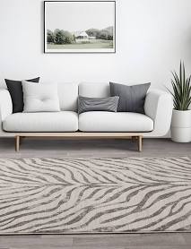 Asiatic Nova Zebra Grey Rug