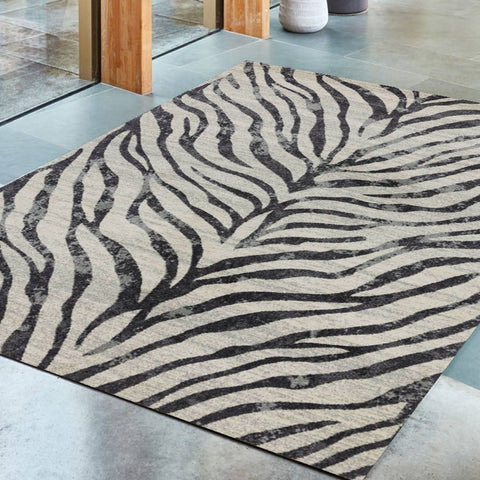 Asiatic Nova Zebra Grey Rug