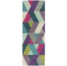 Asiatic Funk Chevron Blue Green Rug