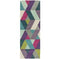 Asiatic Funk Chevron Blue Green Rug