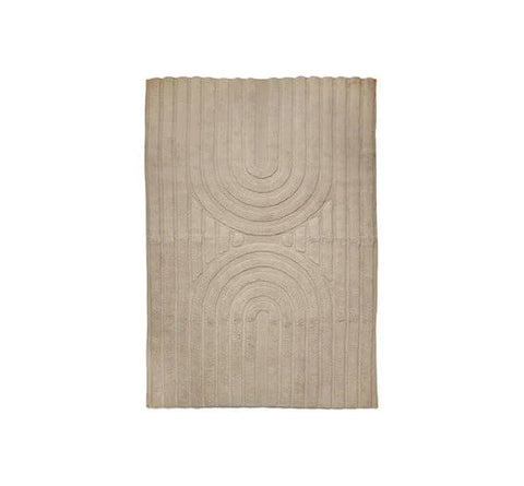 Classic Collection Curve wool rug Ivory