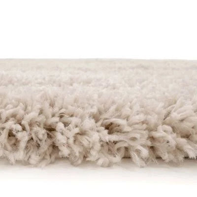 Ecru Cream Thick Soft Shaggy Runner Rug 60X240CM