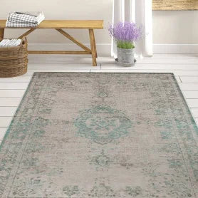 Louis De Poortere Fading World Jade Oyster Rug