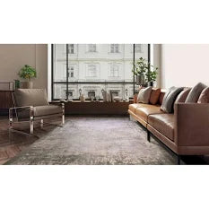 Robert Dyas Asiatic Kuza Border Green Rug