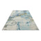 Concept Looms Lux Washable Abstract Blue Gold Rug