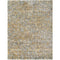 The Rug House Super Soft Ochre Yellow Grey Mottled Shaggy Area Rug