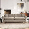 Dunelm Anders Large 3 Seater Sofa, Green, House Velvet Olive