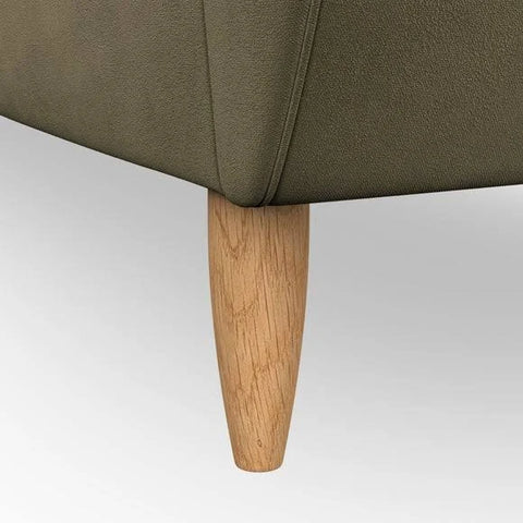 Dunelm Anders Large 3 Seater Sofa, Green, House Velvet Olive