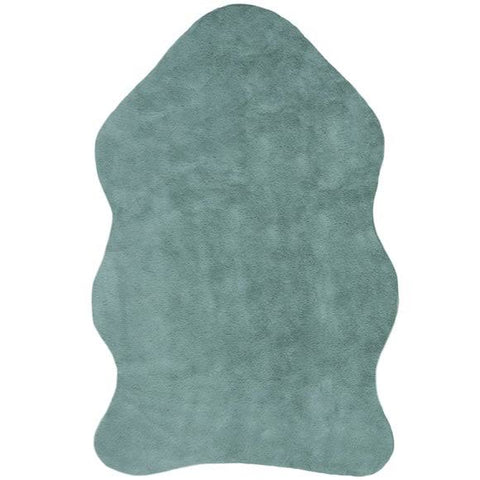 Dunelm Supersoft Single Pelt Faux Fur Rug