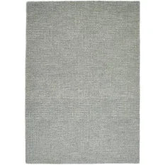 Country Tweed Sea Mist 100% Plain Wool Rug