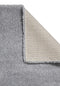 Sierra Grey Shaggy Rug by Think Rugs - 080 x 150 (2'8" x 4'11")
