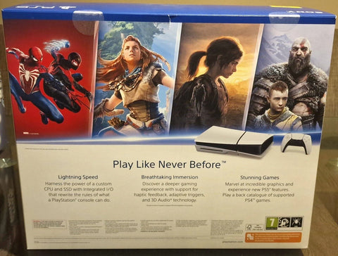 Sony Ps5 Slim Disc Edition 1tb + Controller same Day Dispatch Bnib