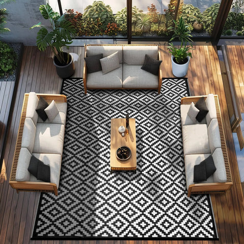 Green Decore Nirvana Outdoor Rug
