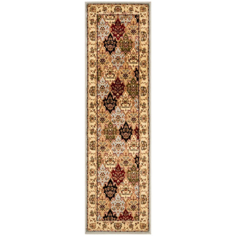 SAFAVIEH Lyndhurst Geometric Border Diamonds Runner Rug