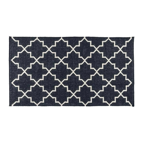 Homescapes Edmonton Geometric Pattern Kilim Rug