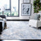 SAFAVIEH Modern Abstract Rug for Living Room, Dining Room, Bedroom Amelia Collection, Short Pile