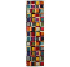 Flair Rugs Spectrum Waltz Multicoloured Hallway Runner