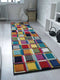 Flair Rugs Spectrum Waltz Multicoloured Hallway Runner