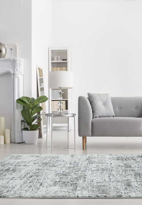 Asiatic Orion Abstract Silver Rug OR05