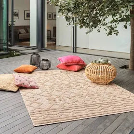 Asiatic Salta Rug Brown Links SA04