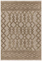 Asiatic Salta Rug Brown Links SA04