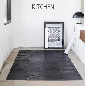 Massimo Rugs Leather Rug