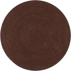 vidaXL Handmade Jute Round Rug