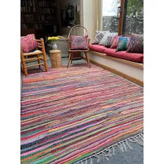 Second Nature Shabby Chic Rag Rug