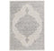 The Rugs Grey Vintage Design Living Room Rug
